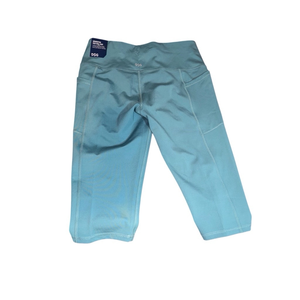 Women's DSG Capris, Size S, Teal - Picture 3 of 5